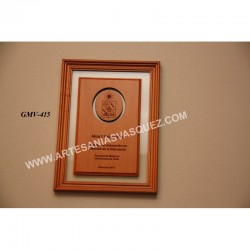 GALVANO MARCO MADERA Y VIDRIO