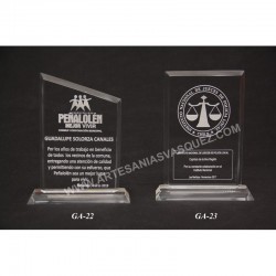 GALVANOS EN ACRILICO