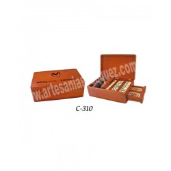 CAJA JUEGO CACHO NAIPE DOMINO