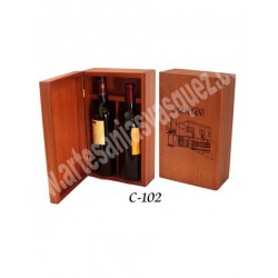 CAJA DE VINO 2 BOTELLAS