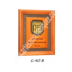 GALVANO MADERA Y ACRILICO