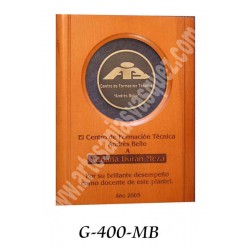 GALVANO DE MADERA CON...