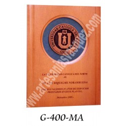 GALVANO DE MADERA Y ACRILICO