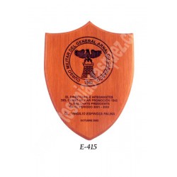 ESCUDO DE MADERA