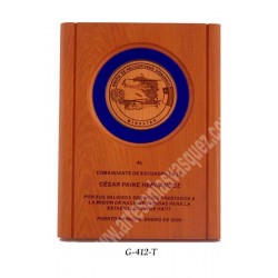 GALVANO DE MADERA F TERCIOPELO