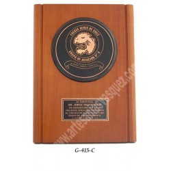 GALVANO MADERA COBRE