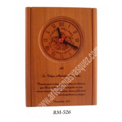 RELOJ DE MADERA