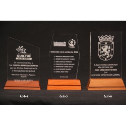 GALVANOS EN ACRILICO BASE...