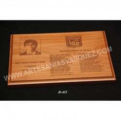 DIPLOMA FOTO GRABADO LASER