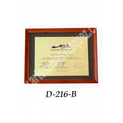 DIPLOMA METALEX MC MADERA...