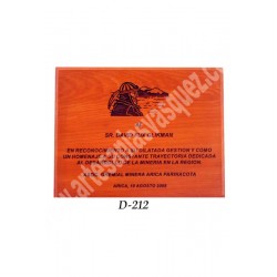 DIPLOMA DE MADERA