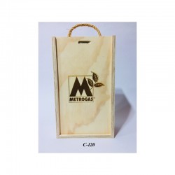 CAJA PARA 2 BOTELLAS...