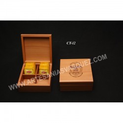 CAJA DE TE 4 DIVISIONES