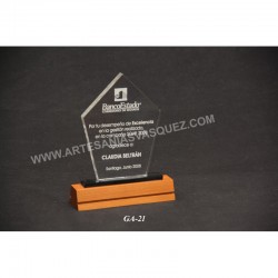 GALVANO EN ACRILICO BASE...