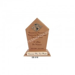 GALVANO ESCRITORIO PLACA...